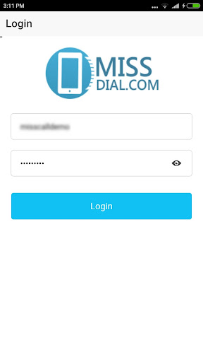 Android application MissDial - Call Manager screenshort
