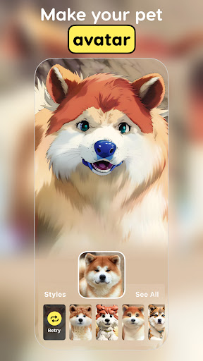 Restyle: Cartoon yourself screenshot