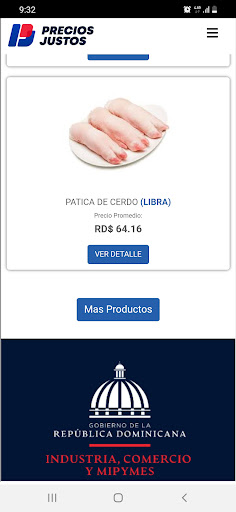 MICM Precios Justos RD Screen 3