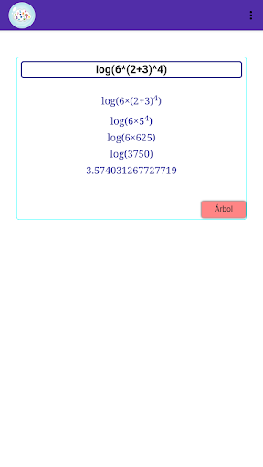 Jerarquía de operaciones App Screen 2