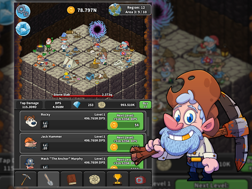 Tap Tap Dig - Idle Clicker Game 2.0.1 screenshots 14