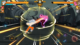 screenshot of Stickman Dragon Fight - Super 