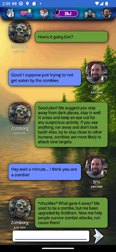 Personal AIs - AI Chat Screen 3