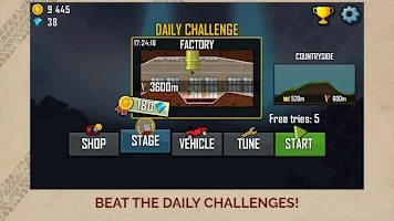 Hill Climb Racing Mod Unlimited Money v1.52.0 preview