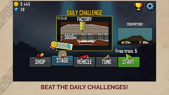 Hill Climb Racing: Dinero ilimitado 5