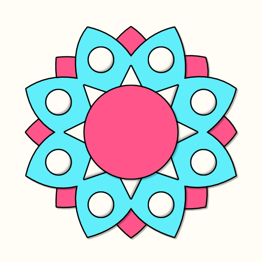 Mini Mandala Coloring logo