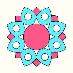 Piktogramos vaizdas („Mini Mandala Coloring“)