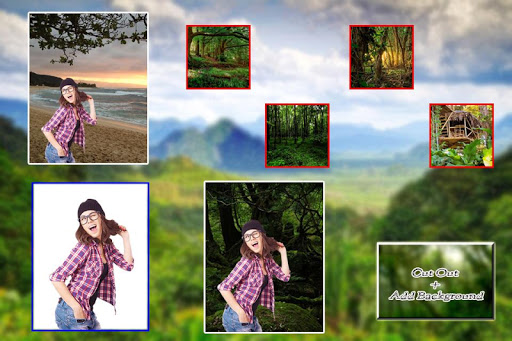 Android application Jungle Photo Editor screenshort