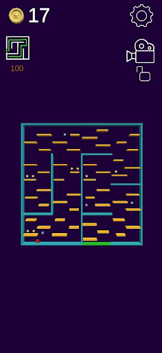 Android application Jump out of maze screenshort