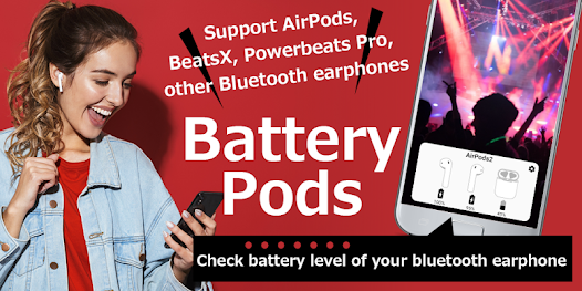 Battery Pods - AirPods battery  screenshots 1