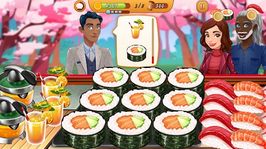 Cooking Team MOD APK 9.4.1 (Unlimited Diamonds) 3