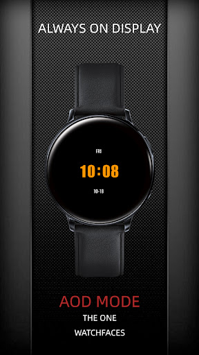 Sunny Orange For Wear OS Screen 3