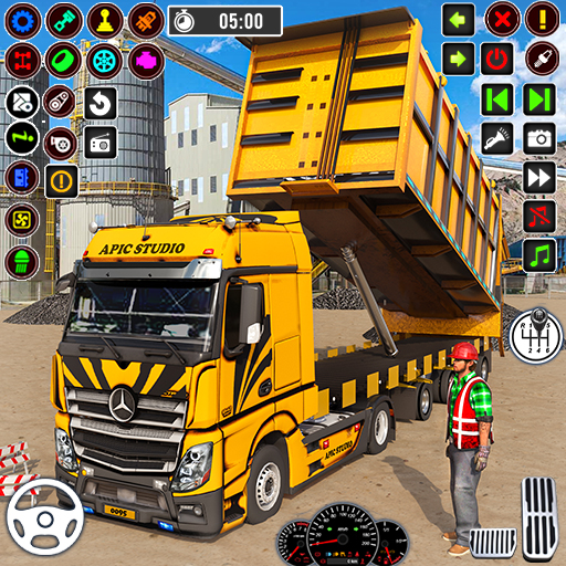 Road Construction JCB Games 3D  Icon
