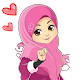 Cute Hijab Stickers WASticker