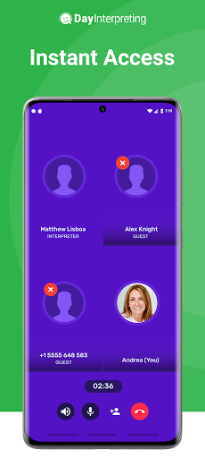 Screenshot of Day Interpreting