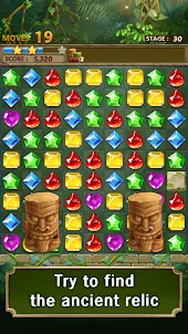 Jewels Jungle : Match 3 Puzzle