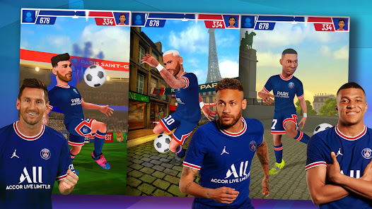 PSG Soccer Freestyle 2022 1.0.20 (Free Rewards) Gallery 5
