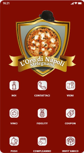 Android application L'Oro di Napoli screenshort