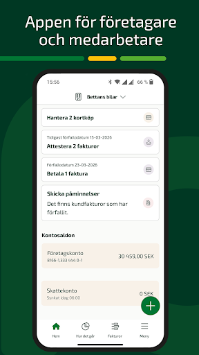 Android application Fortnox screenshort