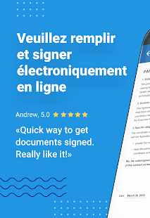 Aperçu de l'application
