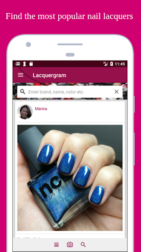 Android application Lacquergram: for Nail Polish L screenshort