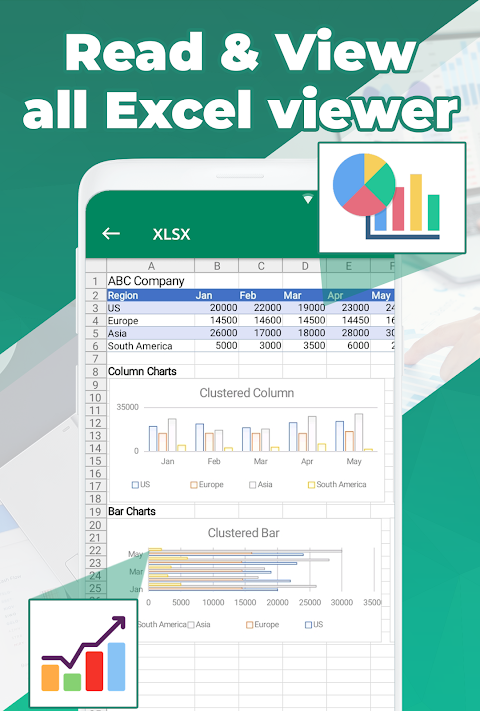 Excel viewer - Xlsx readerのおすすめ画像3