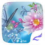 Flower and Butterfly Theme icon