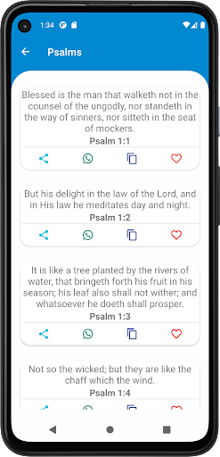 Psalm and Versicles of the Day Screen 3