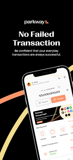 Parkway Wallet Screen 2