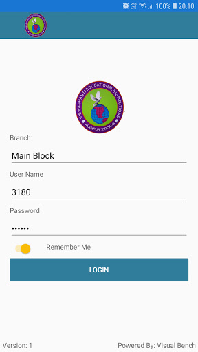 Viswasanthi Educational Instit Screen 2