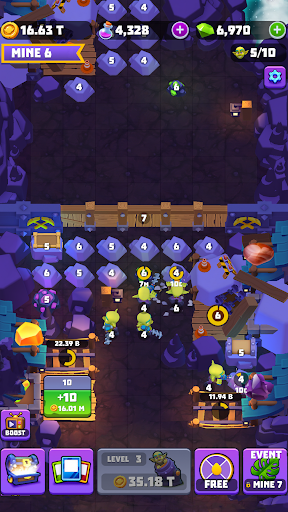 Gold & Goblins: Idle Merger screen 2
