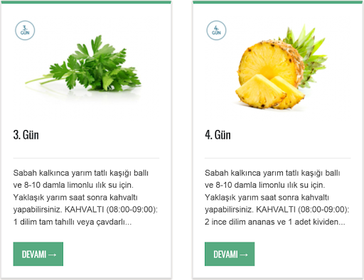 7 Günde 15 Kilo Verdiren Diyet Screen 2