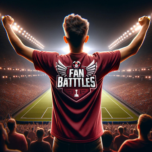 Fan battles logo