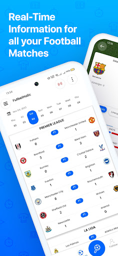 Android application FutbolHolic - Live Scores screenshort