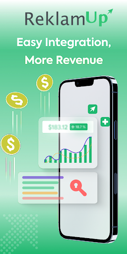 Android application ReklamUp screenshort