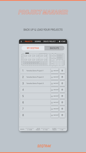 Screenshot of SEQTRAK