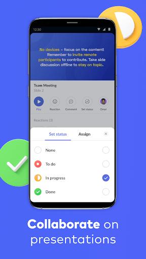 Screenshot of Pitch | Collaborate on decks