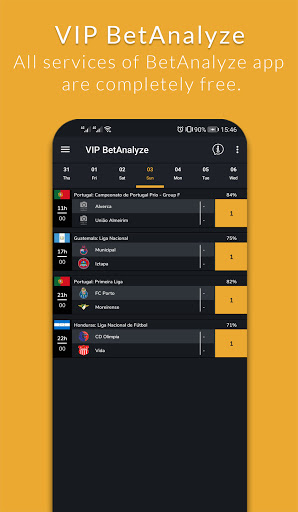 Vip OddsAnalyze Betting Tips Screen 3