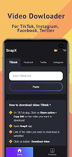 SnapX  - by SnapTik 1.0.19 screenshots 1