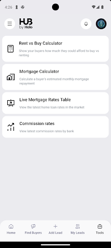App screenshot