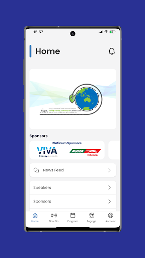 Android application AfPA Event App screenshort