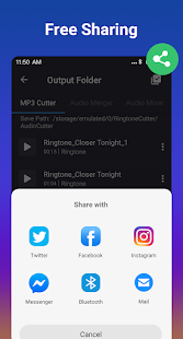 MP3 Cutter - Ringtone Maker & Audio Cutter android2mod screenshots 8