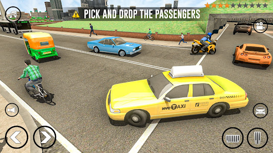 Taxi Sim 3D Car Taxi Simulator Varies with device APK screenshots 6