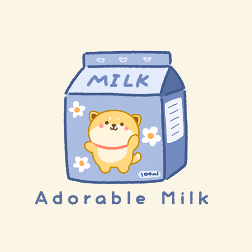 Adorable Milk Theme +HOME  Icon