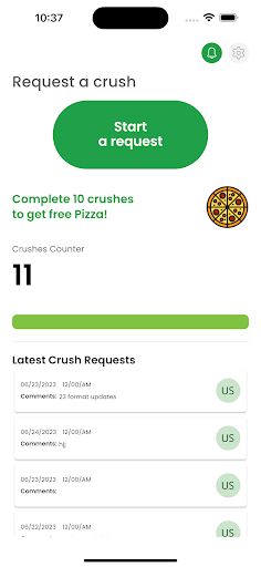 Request a Crush Screen 3