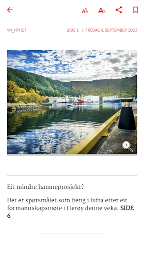 Vestlandsnytt eAvis Screen 2