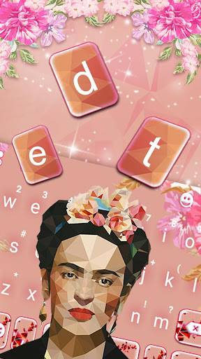 Artist Frida Keyboard Theme Screen 2