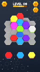 HexaSort Colors: Merge Puzzle