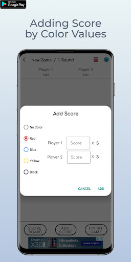 Score Book Screen 3