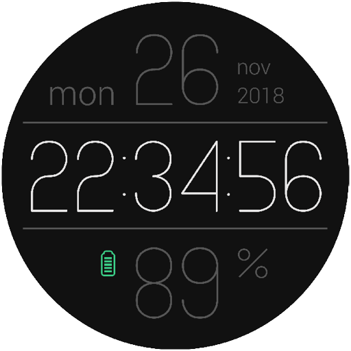 Primary Basic Watch Face 1.5 Icon